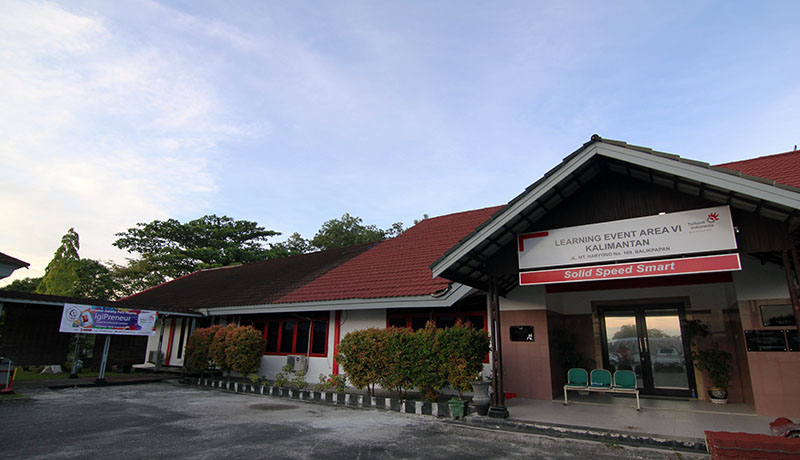 Gedung learning event area (LEA) Kalimantan