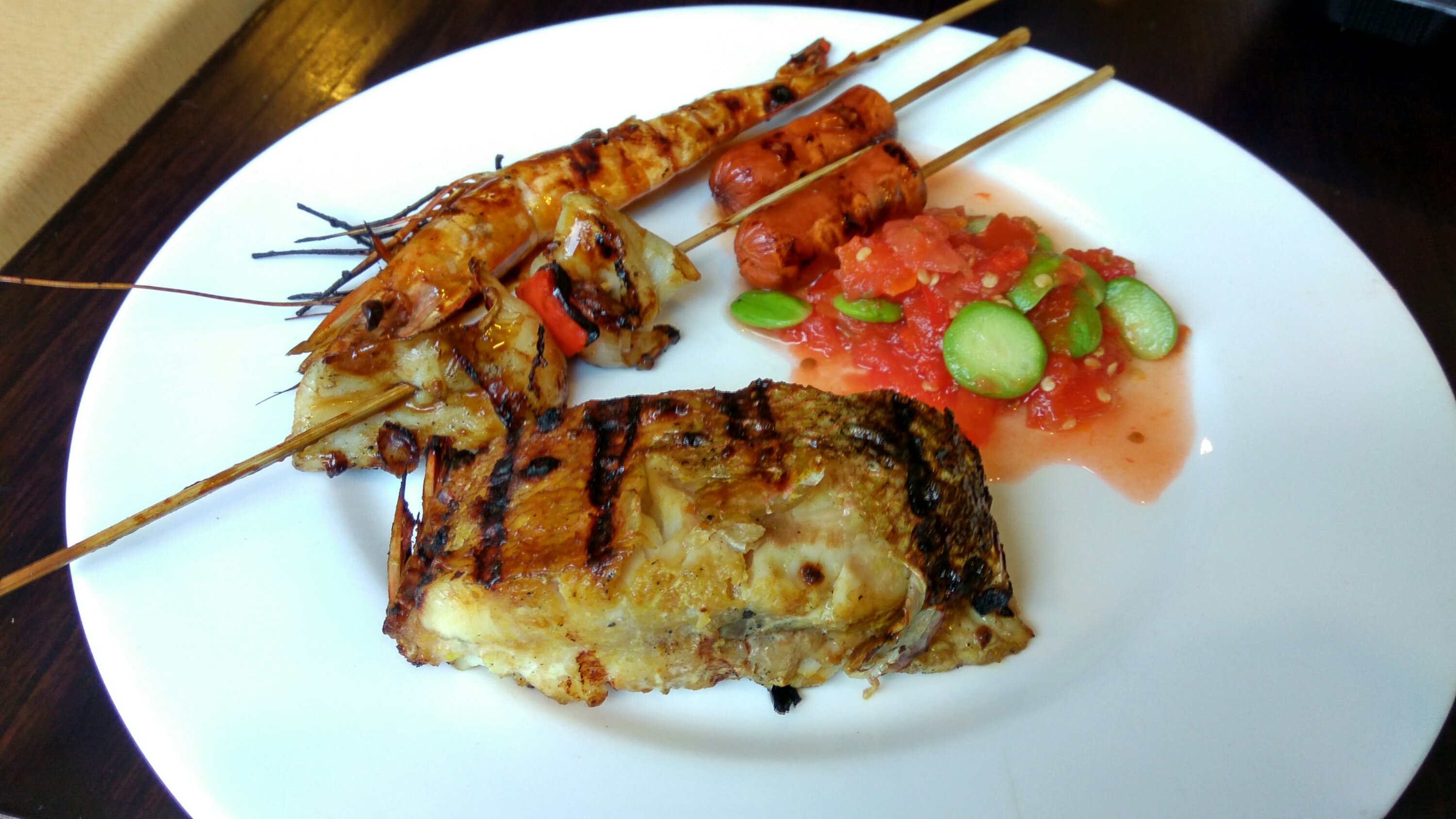 Barbeque seafood ala Grand Tjokro Balikpapan