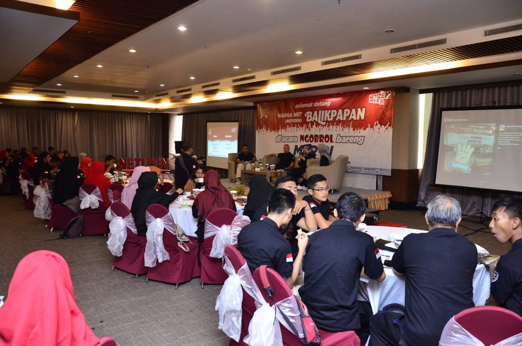 Peserta Gathering netizen MPR RI di Balikpapan