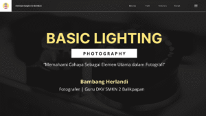 Cover Belajar Lighting Photography